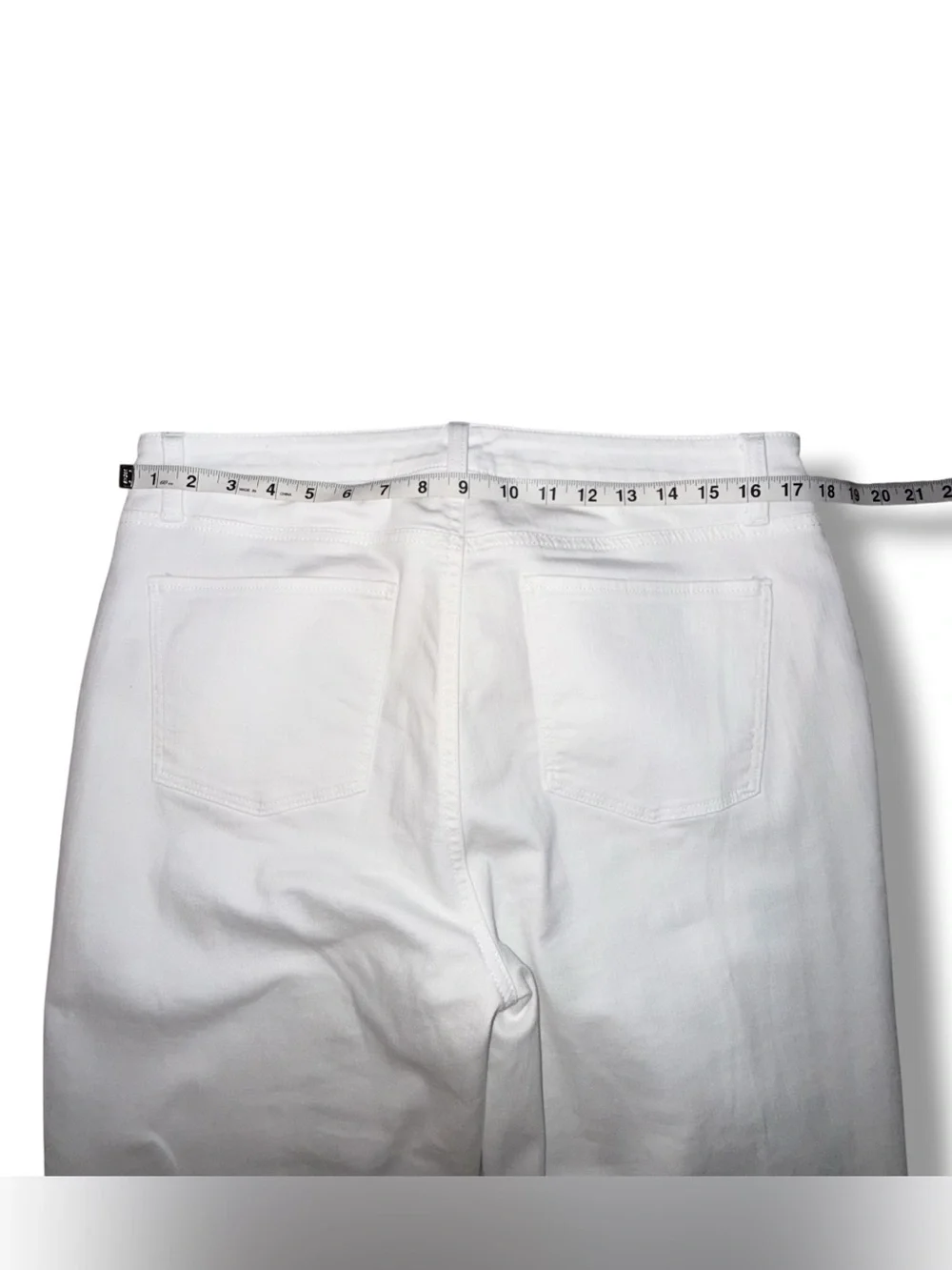 TALBOTS Flawless Slim Ankle Jeans - Women’s 12 White